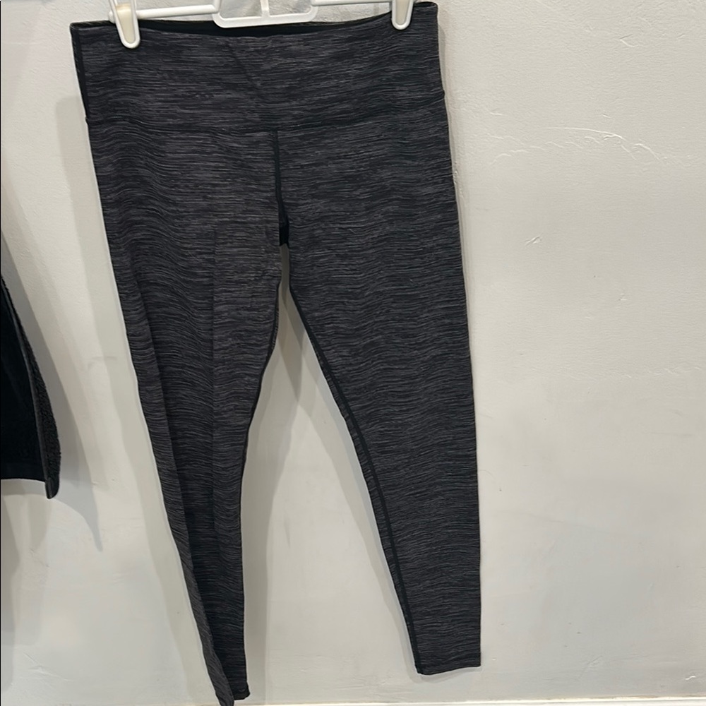 Black Heathered Leggings